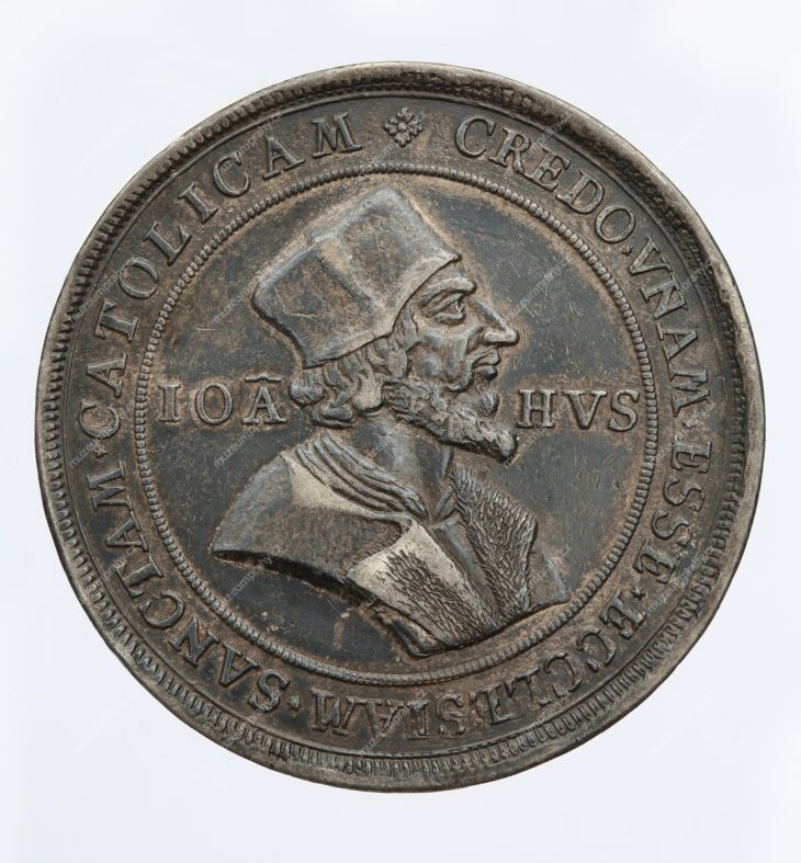 Medaile Mistr Jan Hus, Jáchymov, Hieronymus Magdeburger a jeho škola, stříbro, MMP H 16.179