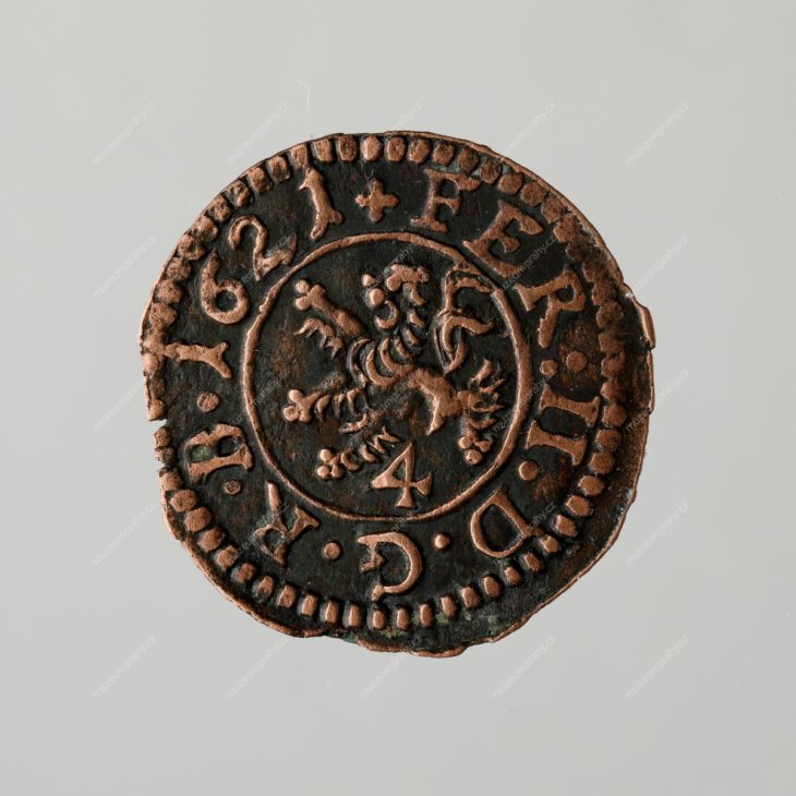 4krejcar 1621, mincovna: Kutná Hora, mincmistr: Šebestian Hölzl (1617–1632), MMP H 15.264