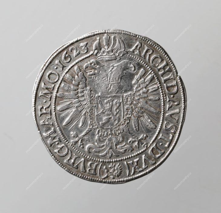 55tolar 1623, mincovna: Praha, mincmistr: Jan Suttner (1623–1625), MMP H 15.276